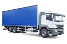 Car Hire Buxton - 26 Tonne Curtain Side Truck - Truck hire Buxton
