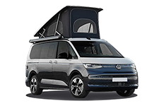 Car Hire Buxton - Grey VW Campervan - Van hire Buxton